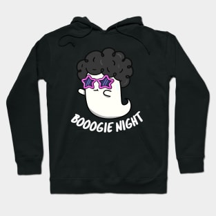 Boo-gie Night Cute Halloween Ghost Pun Hoodie